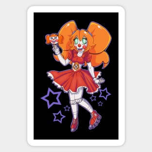 Circus Baby with Icecream Sticker